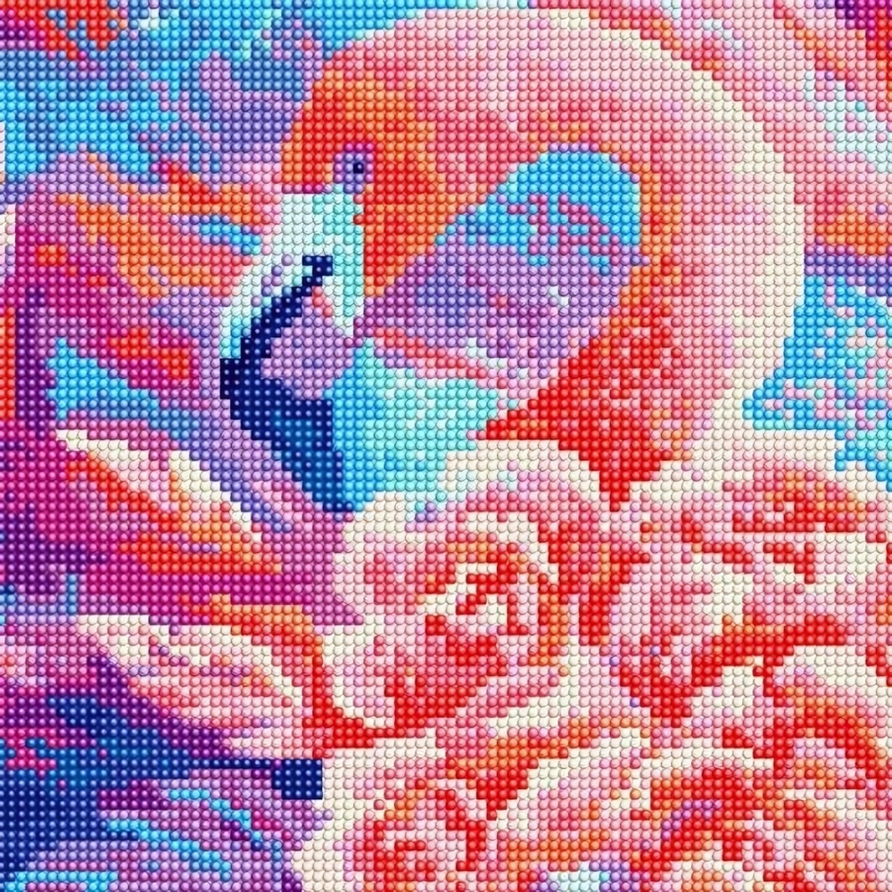 Алмазная мозаика KiKi «Фламенко. Базанова О.» 30*40, полная выкладка