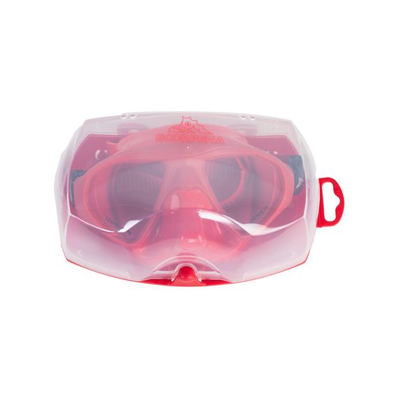 Маска Scorpena Z малообъемная красная