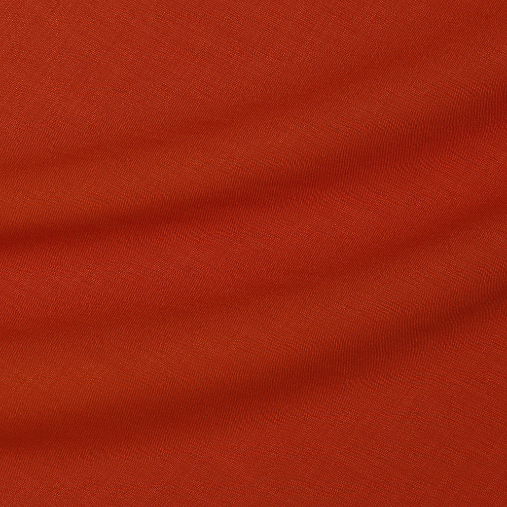 Ткань из вискозы с добавлением эластана рыжего цвета (329 г/м2)