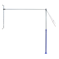 Перекладина гимнастическая пристенная (на растяжках) ZAVODSPORTA