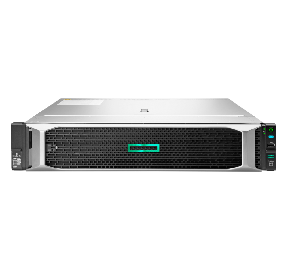 Стоечный сервер - HP Enterprise ProLiant DL180  Gen10, 2U, 8x 2.5“, 1x Xeon[4210R] 10 Cores, 16Gb, P35519-B21