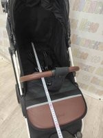 Коляска прогулочная Baballo Future 2024 черные блёски (белая рама)