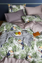 Комплект постельного белья Сатин Премиум на резинке CPAR014