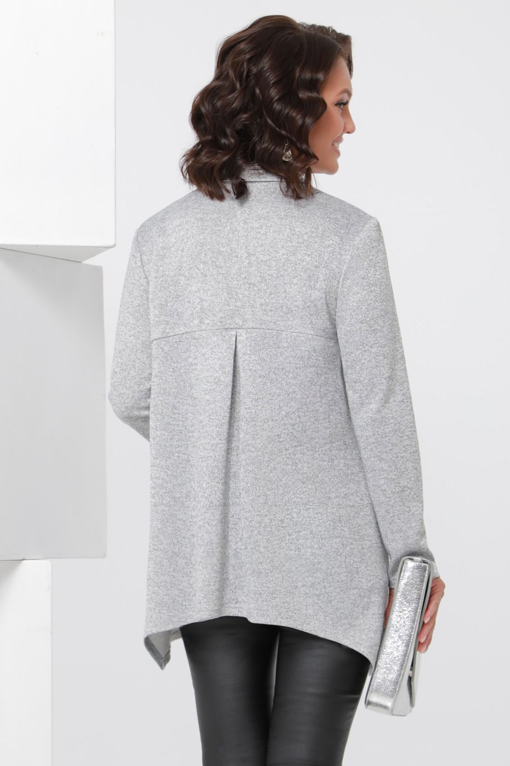 Кардиган светло-серый DStrend (Акция)