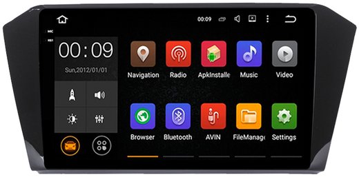 Магнитола для Volkswagen Passat 2015+ (без штатного усилителя) - AIROC 2K RX-3713 Android 13, QLed+2K,  ТОП процессор, 8/128, CarPlay, SIM-слот