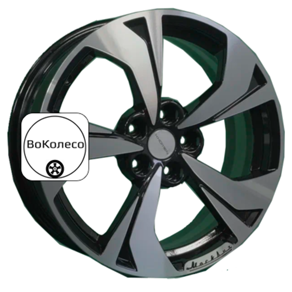 7x17/5x108 ET40 D54,1 KHW1724 (Jac/Москвич 3) Black-FP Khomen Wheels