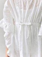 Туника пляжная из шитья, Белый