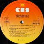 Janis Joplin ‎– Janis Joplin's Greatest Hits (Европа)