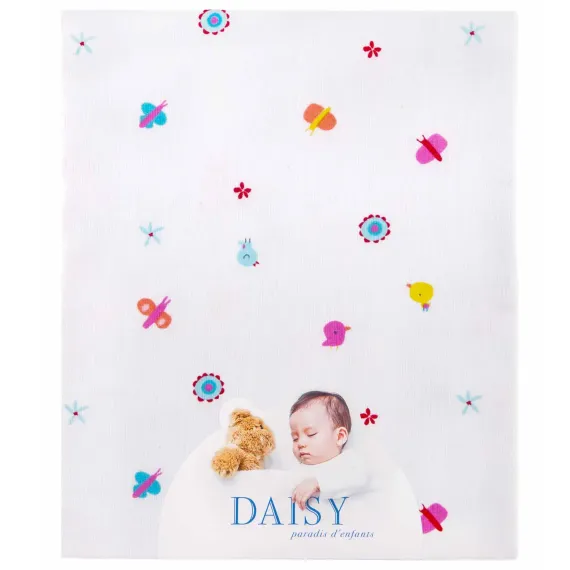 Простыня на резинке Daisy 60х120см Бабочки