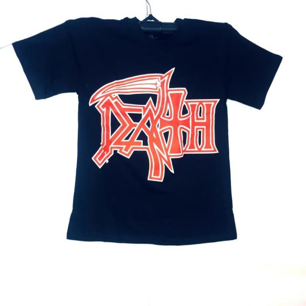 Футболка Death Красное лого (XS)