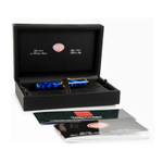 Ручка-роллер Aurora Optima Auroloide Variegated Blue GT, в подарочной коробке