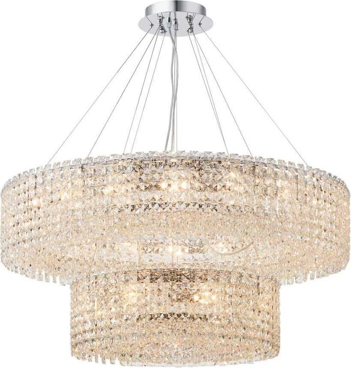 Люстра подвесная хрустальная 2179/09/26P Stilfort, серия Delone