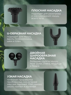 Перкуссионный массажер для тела, для ног, шеи, плеч, спины, массажный пистолет HB-011