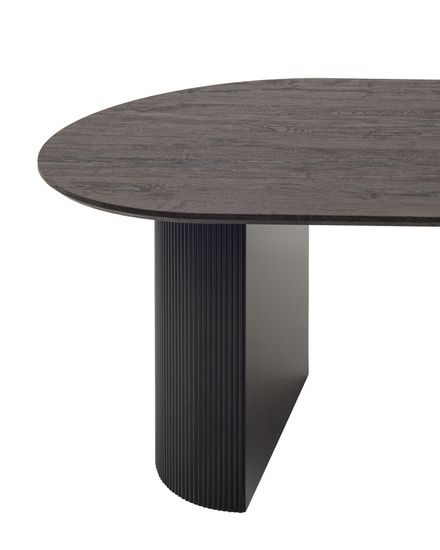 Стол обеденный Boston 200*100*75 темное дерево