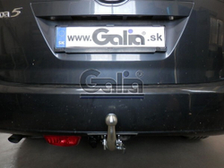 Фаркоп оцинкованный Galia M124A для Mazda 5 2005-2010, 2010-2015(паспорт и сертификат в комплекте)(без электрики)