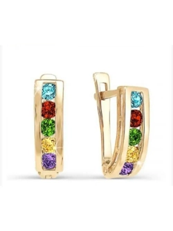 Золотые детские серьги