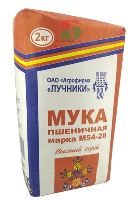 Мука пшеничная 2кг. Лучники