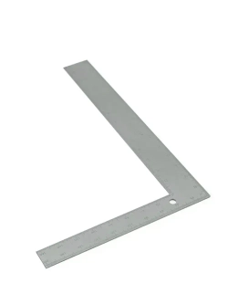 Угольник строительный металлический плоский 300 х 200 мм Pobedit