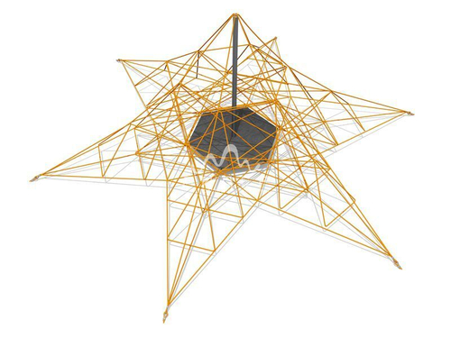 Пространственная канатная конструкция (фракция 16) 34022.21