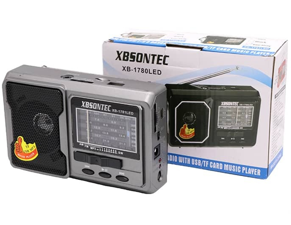 Радиоприемник XB SONTEC XB-1781URT (черный)