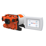 Унитаз судовой электрический Delux с помпой, 24 В/ Гальюн в лодку