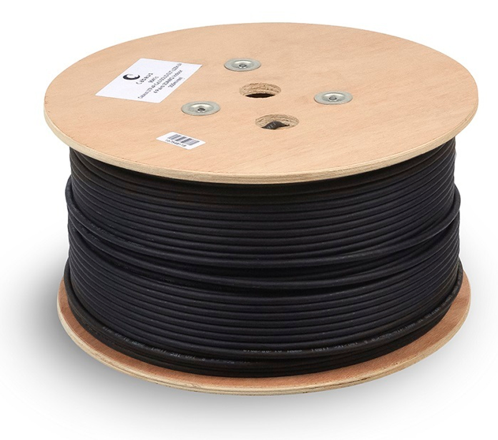 Кабель витая пара U/UTP 6 кат. 4 пары Cabeus UTP-4P-Cat.6-SOLID-OUT-LSZH-UV