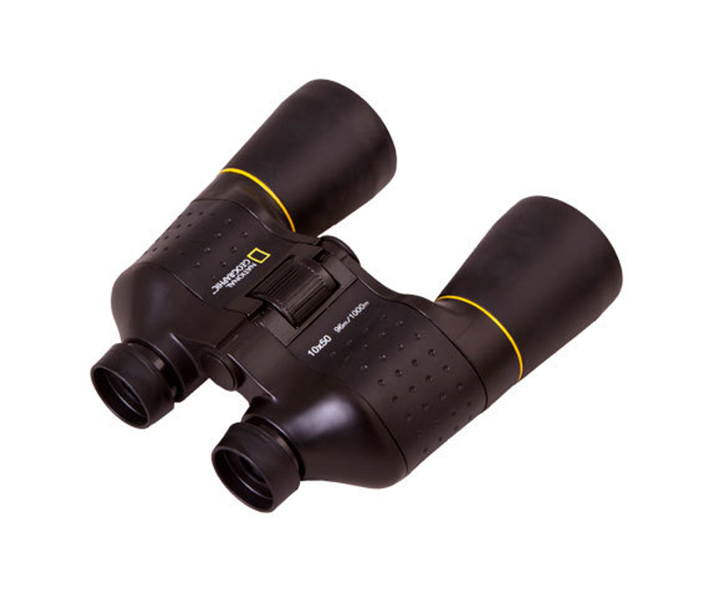 Резиновые наглазники и колесо фокусировки National Geographic 10x 50