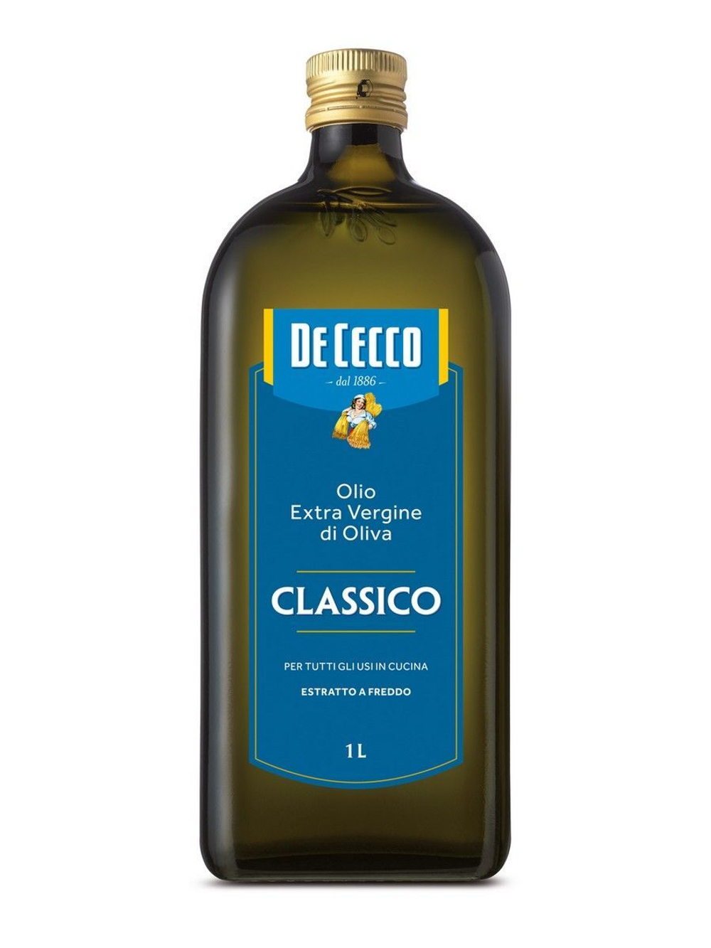 Оливковое масло De Cecco Extra Virgin 1000 мл, Италия
