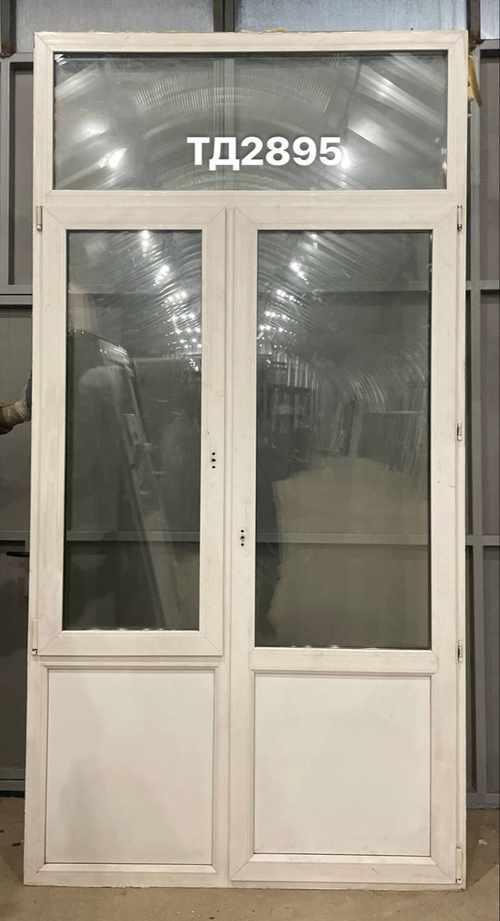 Дверь Пластиковая Б/У 274(в) х 141(ш) (Балконный блок)