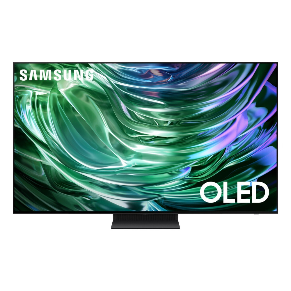 Телевизор Samsung 55" QE55S90DAUXRU, OLED, 4K Ultra HD, черный графит, СМАРТ ТВ, Tizen OS