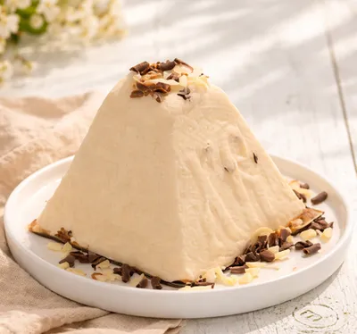 Фотография Пасха творожная шоколадная органик / 400 гр купить в магазине Афлора