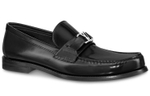 LOUIS VUITTON Major Top Grain Cow Leather Comfortable And Trendy Casual Shoes Men"s Black