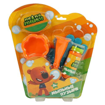 Набор мыльных пузырей Мимимишки блистер BB1868-50MMM (Играем вместе)