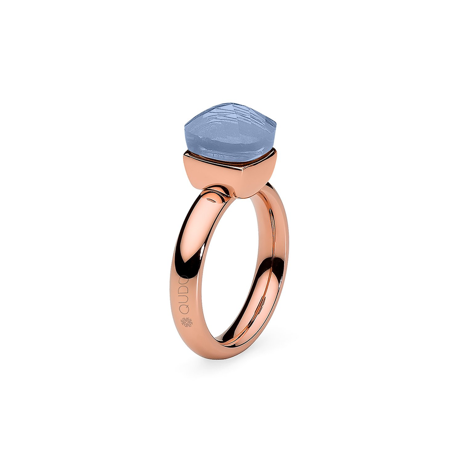 Кольцо Qudo Firenze lavender 18 мм 610316 BL/RG