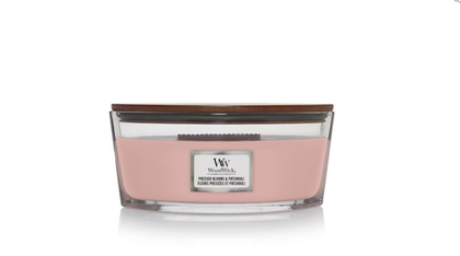 Свеча ароматическая WoodWick эллипс Pressed Blooms&Patchouli 453.6 г