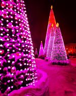 Умная уличная гирлянда «3D» на елку от 4 до 30 м