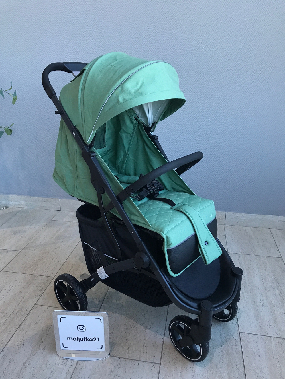 Коляска детская RANT "LIFE" RA104 Green