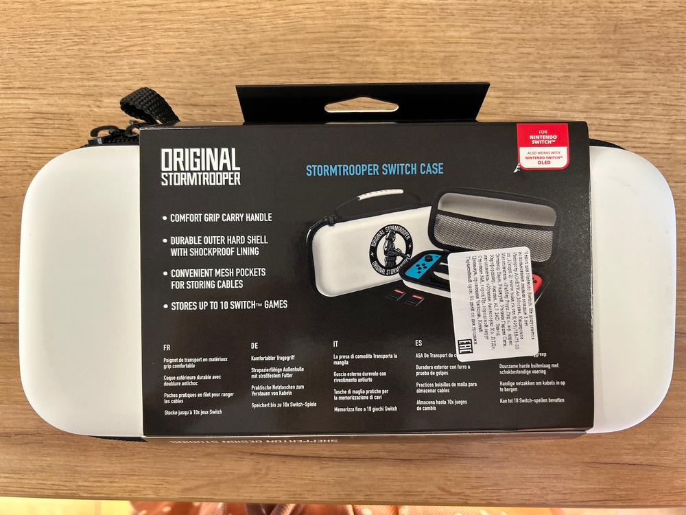 Чехол Nintendo Switch (OLED модель) Звёздные войны Штурмовик