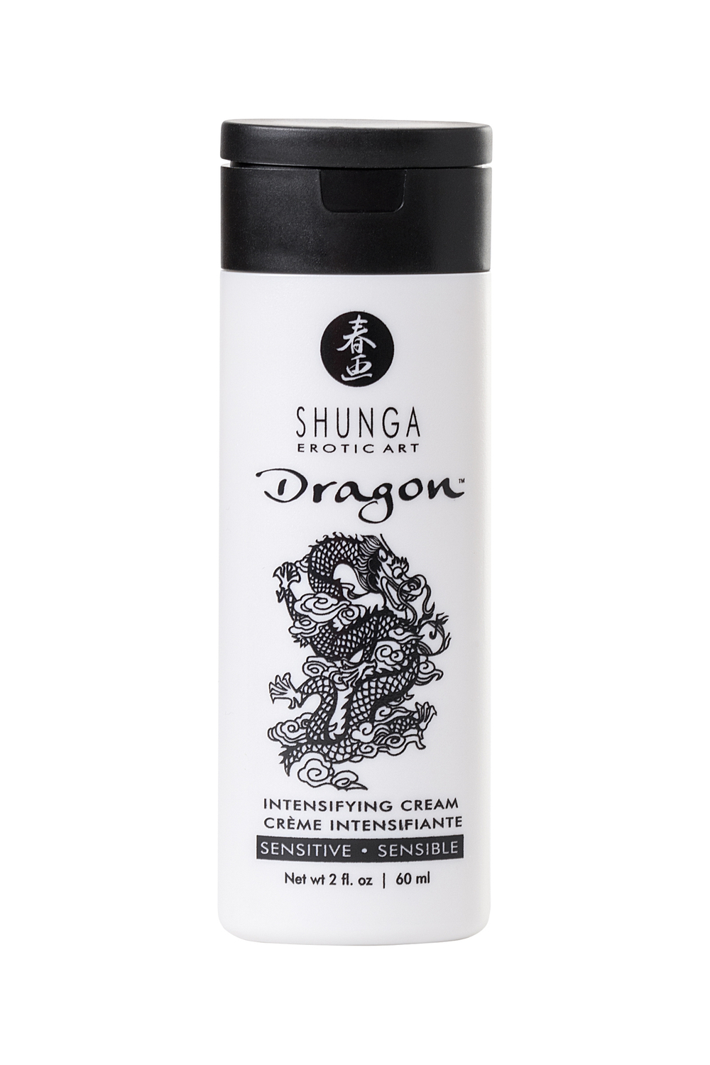 Shunga Dragon Sensitive Усиливающий крем для пар, 60 мл