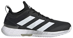 Мужские кроссовки теннисные Adidas Adizero Ubersonic 4 M - core black/white/silver metallic
