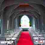 Надувной тоннель страха «Замок теней», 18×12×6,5 м