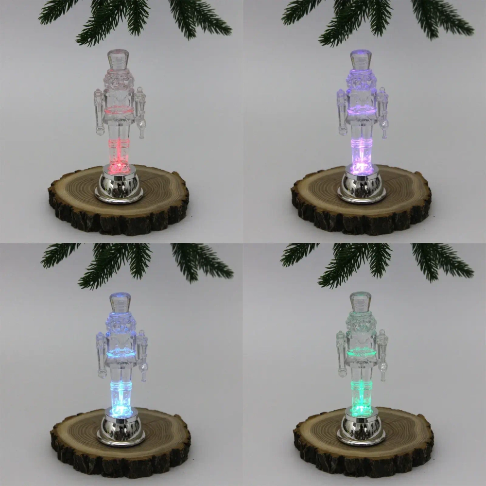 Сувенир с подсветкой «Волшебный солдатик» 4.5*5*14,5 см (работает от батареек LR44*3)