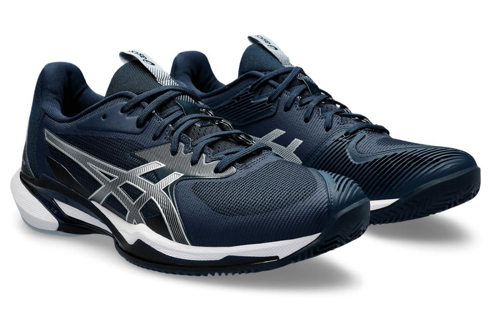 Теннисные кроссовки Asics Solution Speed FF 3 Clay - Blue, Silver