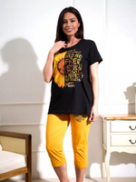 Пижама женская брид+футб. хлопок (велик) КЖ0037