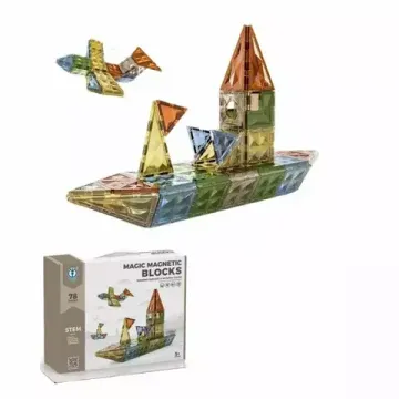 Магнитный конструктор Magic Magnetic Blocks  , 78 дет.
