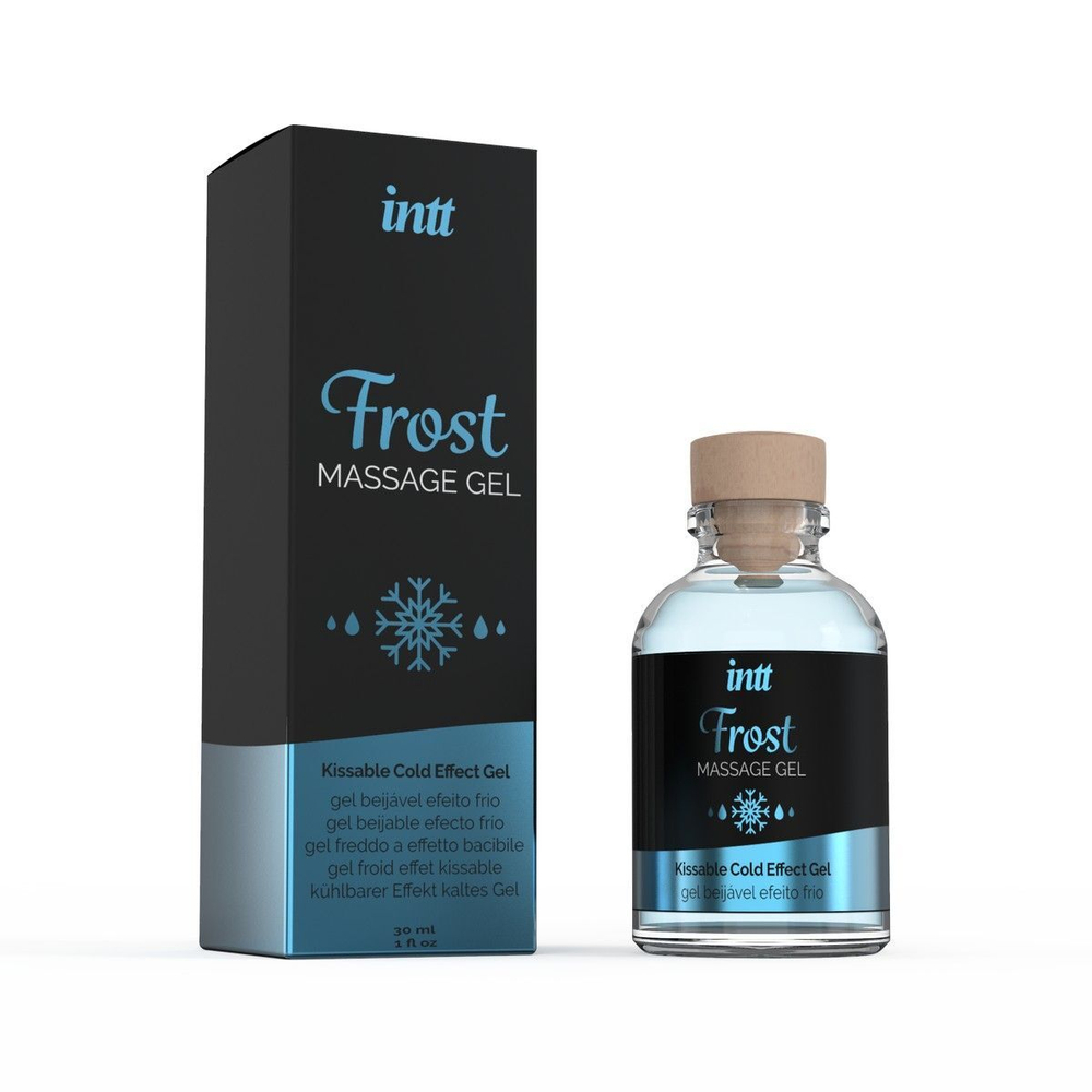 Массажный гель Intt с охлаждающим эффектом Frost
