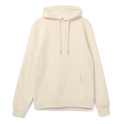 Толстовка с капюшоном унисекс Hoodie, светло-желтая