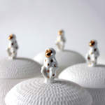 шкатулка фарфоровая Обезьянка Leoleo handmade