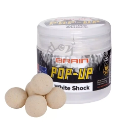 Бойлы попап BRAIN Pop-Up F1 10мм White Shock (Белый шоколад) 20г