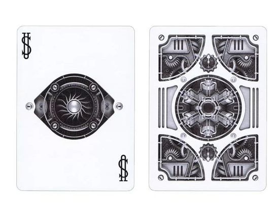 Карты "Bicycle Silver Steampunk"